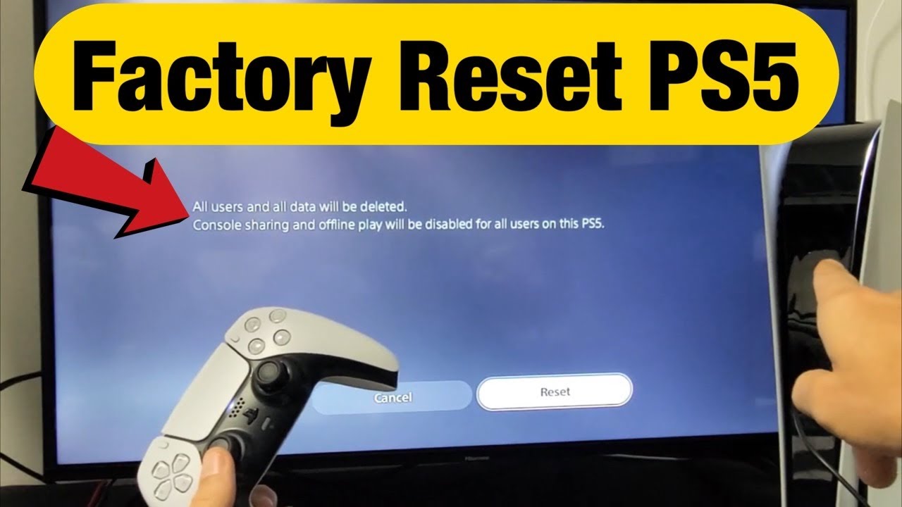 Factory Reset Your PS5