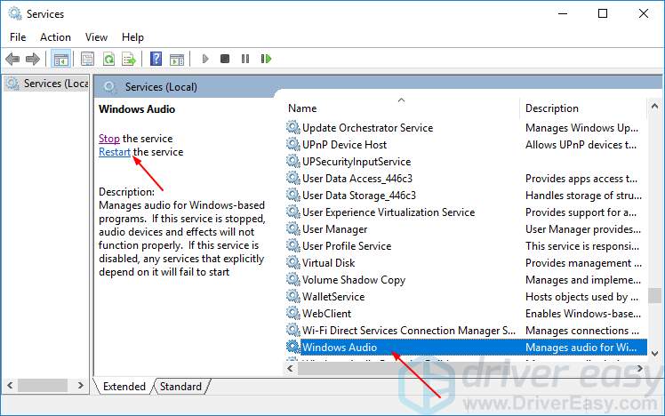 Check Windows Drivers Services Settings