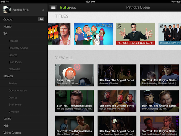 Upgrade to Latest Hulu Plus